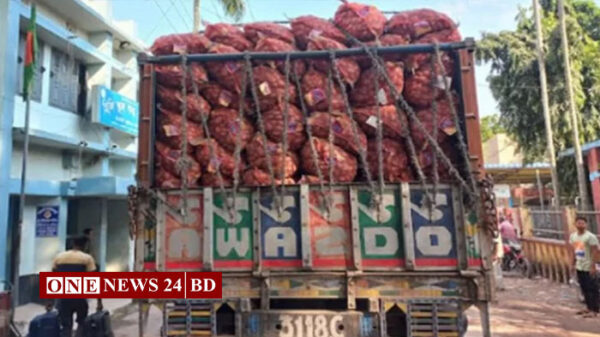 হিলি স্থলবন্দর দিয়ে এল ভারতের আলু