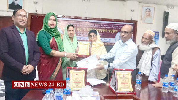 পাকুন্দিয়ায় বেগম রোকেয়া দিবসে ৫ জয়িতাকে সংবর্ধনা