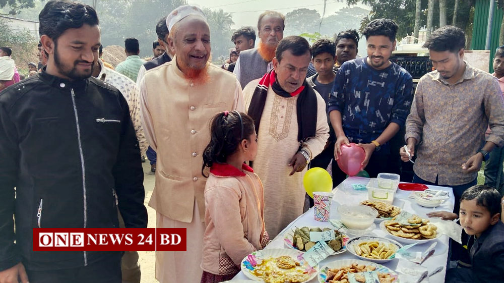 জননী কিন্ডারগার্টেন এ পিঠা উৎসব অনুষ্ঠিত
