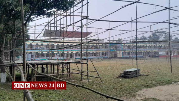 তাড়াইলে ইসলাহী ইজতেমার প্রস্তুতি চলছে পুরোদমে