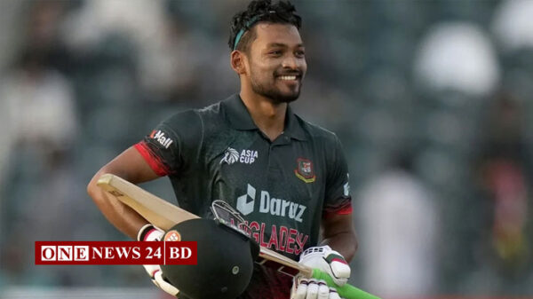 বাংলাদেশের তিন ফরম্যাটে অধিনায়ক শান্ত