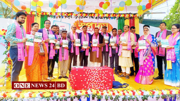 কমলগঞ্জে আম্বিয়া কিন্ডার গার্টেন স্কুলে ‌‘স্বপ্নজয়’ প্রকাশনা উৎসব