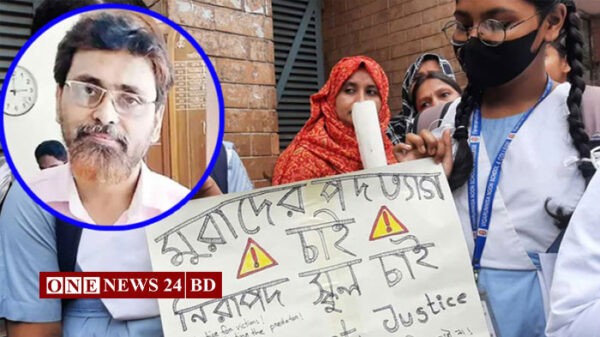 ছাত্রীদের হাঁটুতে, গালে ও চুলে হাত দিতেন মুরাদ