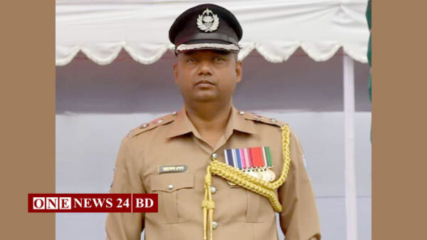 বিপিএম পদক পেলেন কিশোরগঞ্জে পুলিশ সুপার রাসেল শেখ