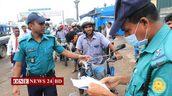 ১৫ বছরে ট্রাফিকের জরিমানা আদায় ৭৭৫ কোটি টাকা
