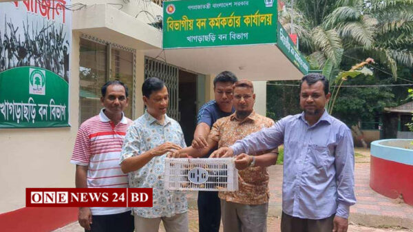 খাগড়াছড়িতে পাঁচারে চেষ্টাকালে বিলুপ্ত প্রায় ৬টি পাহাড়ি ময়না উদ্ধার