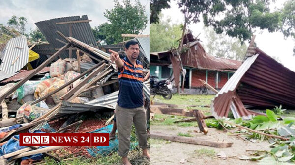 ১৫ মিনিটের ঝড়ে লণ্ডভণ্ড ২০ গ্রাম, শিশুসহ তিনজনের মৃত্যু