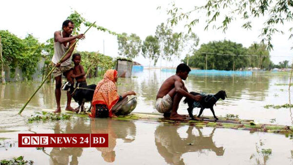 বিপৎসীমার উপরে ৩ নদীর পানি, বন্যা পরিস্থিতির অবনতি