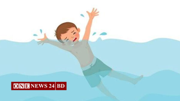 তাড়াইলে বর্ষার পানিতে ডুবে ১ বছরের শিশুর মৃত্যু