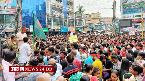 শ্রীমঙ্গলে হিন্দু জাগরণ মঞ্চের ব্যানারে আ'লীগের সমাবেশ