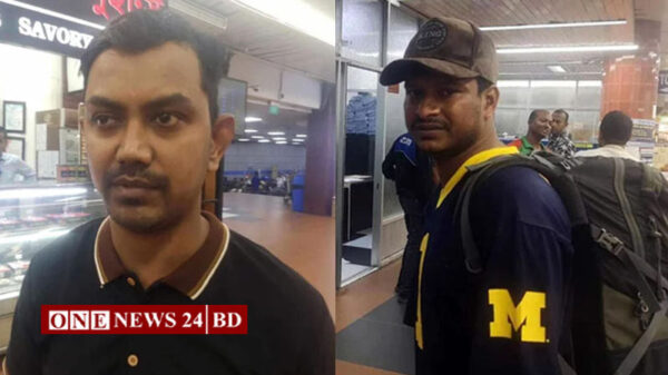 দেশ ছেড়ে পালাতে গিয়ে বিমানবন্দরে আটক ছাত্রলীগের দুই নেতা