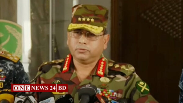 সহিংসতায় জড়িতদের আইনের আওতায় আনা হবে: সেনাপ্রধান