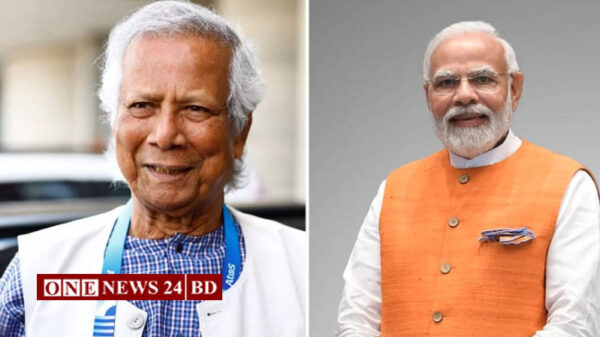 ড. ইউনূসকে শুভ কামনা জানালেন নরেন্দ্র মোদি