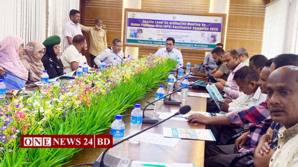 কমলগঞ্জে নারীদের জরায়ুমুখ ক্যান্সার প্রতিরোধে টিকাদান ক্যাম্পেইন অনুষ্ঠিত