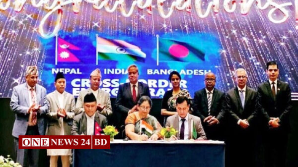বাংলাদেশ, ভারত ও নেপালের মধ্যে ৪০ মেগাওয়াট বিদ্যুৎ চুক্তি সই