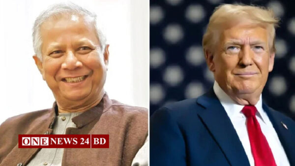 ডোনাল্ড ট্রাম্পকে প্রধান উপদেষ্টার অভিনন্দন