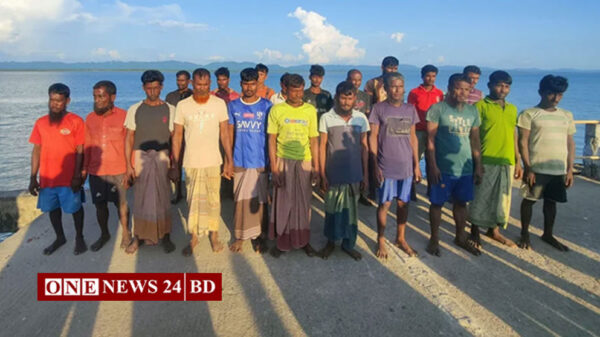 বাংলাদেশি ২০ জেলেকে ফেরত দিল আরাকান আর্মি