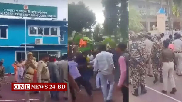 আগরতলায় বাংলাদেশের সহকারী হাইকমিশনে হামলা, ভারতের দুঃখ প্রকাশ