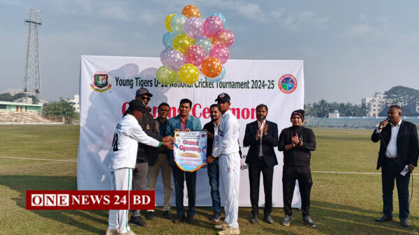 রাজশাহীতে ইয়ং টাইগার্স অনূর্ধ্ব-১৮ জাতীয় ক্রিকেট টুর্নামেন্টের উদ্বোধন