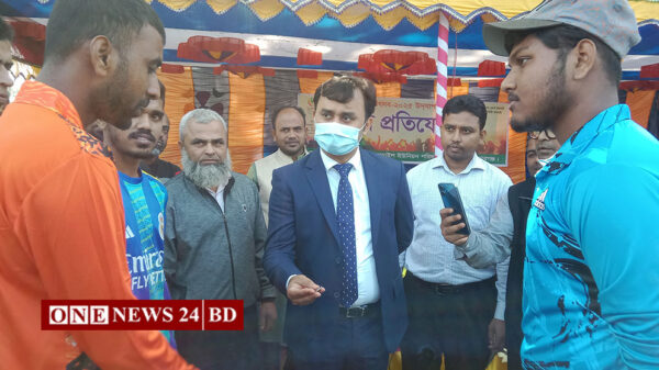 তাড়াইলে তারুণ্যের উৎসব ক্রীড়া প্রতিযোগিতা উদ্বোধন করেন ইউএনও আবুবক্কর সিদ্দিকী