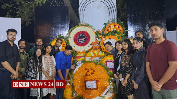 ভাষা শহীদদের প্রতি পলিমাটি’র শ্রদ্ধা নিবেদন