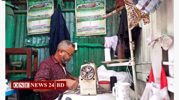 তাড়াইলে দর্জি কারিগরদের ব্যস্ততা, নির্ঘুম রাত কাটছে