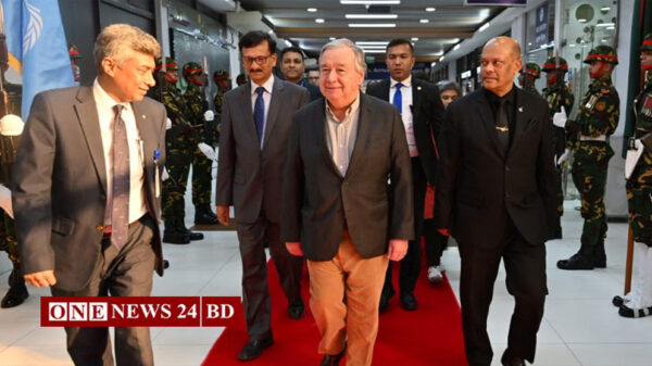 জাতিসংঘের মহাসচিব এখন ঢাকায়