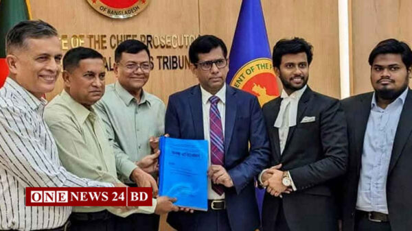 জুলাই গণহত্যায় শেখ হাসিনার বিরুদ্ধে ট্রাইব্যুনালে প্রতিবেদন দাখিল