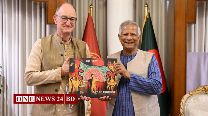 প্রধান উপদেষ্টার সঙ্গে জার্মান রাষ্ট্রদূতের বিদায়ী সাক্ষাৎ