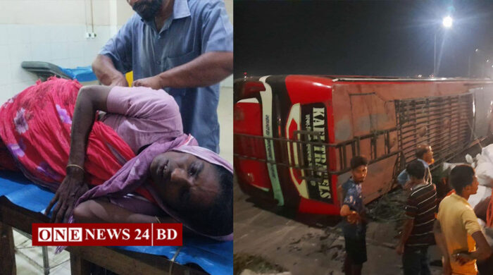 ভৈরবে মধ্যরাতে মেঘনা ব্রীজে বাস-মাইক্রোবাসের সংঘর্ষে আহত-১০