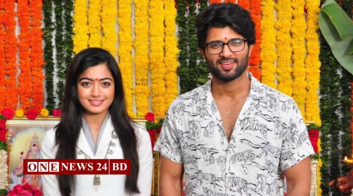 গোপনে বাগদান সেরেছেন রাশমিকা-বিজয়