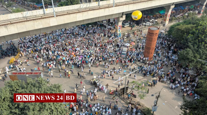 শাহবাগ অবরোধ ছেড়ে শিক্ষকদের ‘লং-মার্চ টু যমুনা’ ঘোষণা
