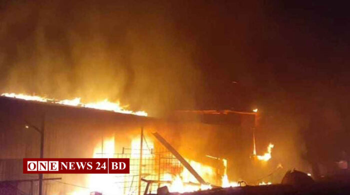 এবার রাজধানীর কারওয়ান বাজারে আগুন