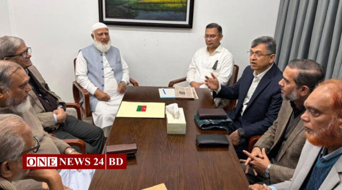 তারেক রহমানের সঙ্গে জামায়াত আমিরের সাক্ষাৎ