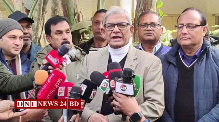 জুলাই অভ্যুত্থানে লুট হওয়া অস্ত্র উদ্ধারে সরকার ব্যর্থ: মির্জা ফখরুল