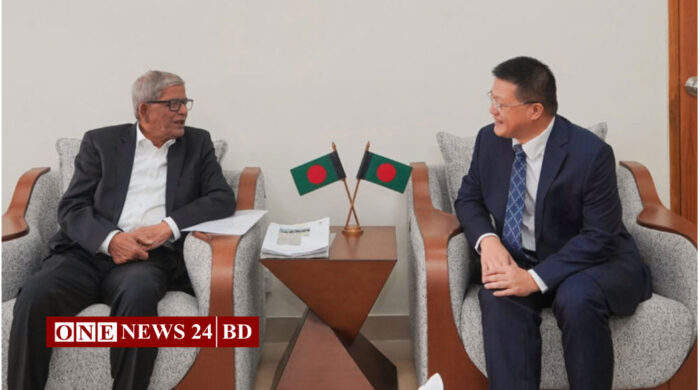 স্থানীয় সরকারমন্ত্রীর সঙ্গে চীনের রাষ্ট্রদূতের সৌজন্য সাক্ষাৎ
