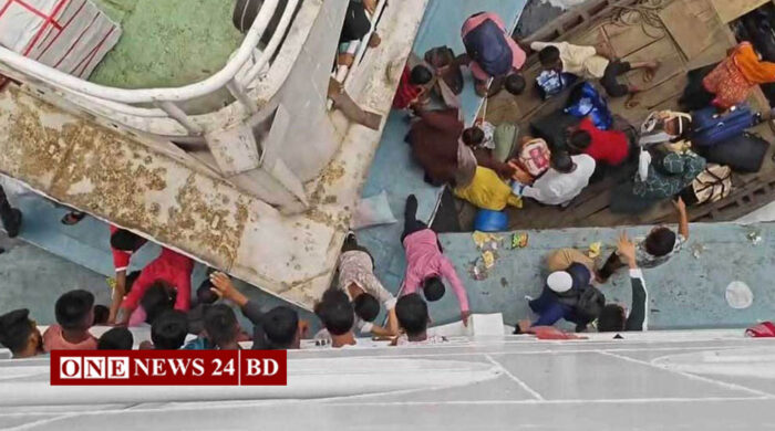 সদরঘাটে দুই লঞ্চের চাপায় ট্রলার, এক জন নিহত, একাধিক নিখোঁজ