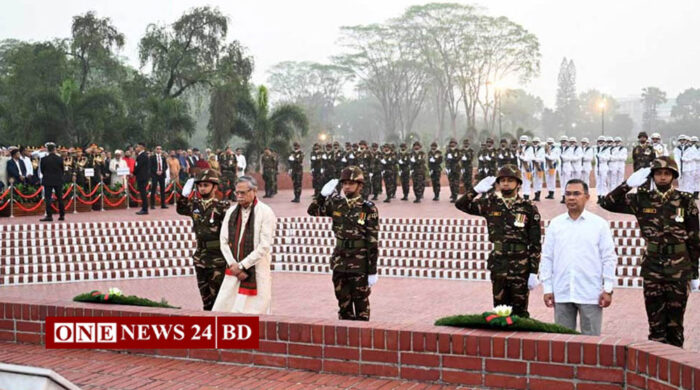 স্বাধীনতা দিবসে জাতীয় স্মৃতিসৌধে রাষ্ট্রপতি-প্রধানমন্ত্রীর শ্রদ্ধা