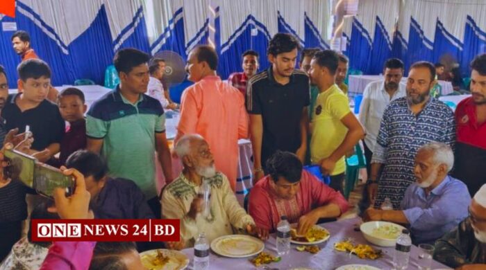 কিশোরগঞ্জের নগুয়ায় ৫৪তম ঐতিহ্যবাহী বিশ্ব খাওয়া অনুষ্ঠিত