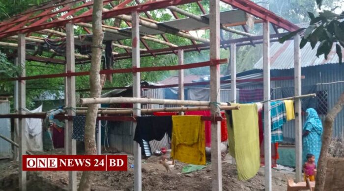 হোসেনপুরে ১৪৪ ধারা অমান্য করে জোরপূর্বক ঘর নির্মাণের চেষ্টা: অতঃপর থানায় লিখিত অভিযোগ