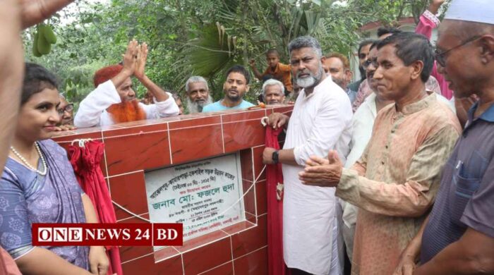 বদলগাছীতে সড়ক উন্নয়ন কাজের উদ্বোধন করলেন এমপি ফজলে হুদা বাবুল