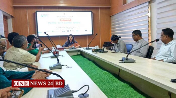 ভূমি সেবা সপ্তাহ উপলক্ষে তাড়াইলে প্রেস কনফারেন্স অনুষ্ঠিত