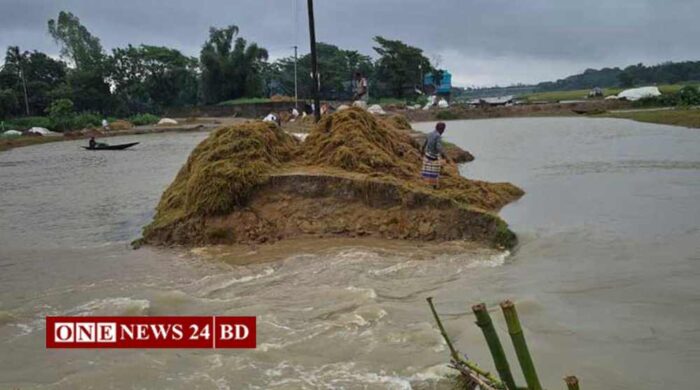 হাওরে বন্যার উন্নতি হতে পারে ‘তিন দিনের মধ্যে’