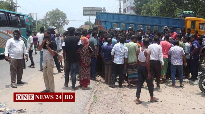 নওগাঁয় বাসের বক্সের ঢাকনার আঘাতে অটোরিকশার যাত্রী নিহত