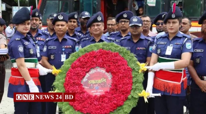 জুলাই শহিদ দিবসে টাঙ্গাইলে শহিদদের প্রতি শ্রদ্ধা নিবেদন