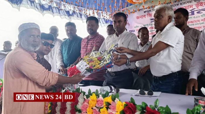 তাড়াইলে যুবদলের কেন্দ্রীয় সহ-সাধারণ সম্পাদক সবুজকে সংবর্ধনা