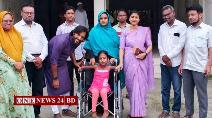 বিদায়বেলায় মানবিকতার দৃষ্টান্ত স্থাপন করলেন ইউএনও কাজী নাহিদ ইভা
