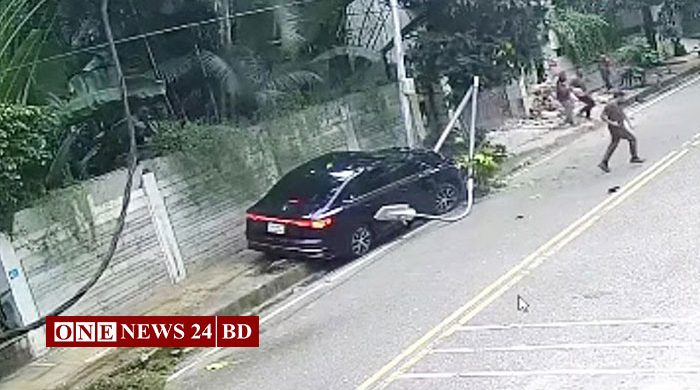 বারিধারায় ফুটপাতে গাড়ি চাপায় শ্রমিক হত্যার ঘটনায় সেই কিশোর চালক গ্রেপ্তার