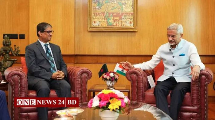 জয়শঙ্করের সঙ্গে বাংলাদেশের হাইকমিশনার হামিদুল্লাহর বিদায়ী সাক্ষাৎ